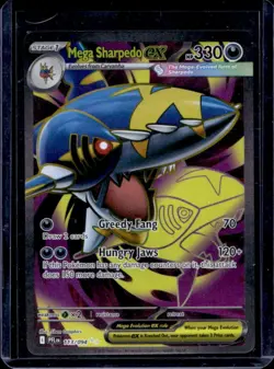 2025 Pokemon Phantasmal Flames Mega Sharpedo ex Ultra Rare #113/094 - Image 1