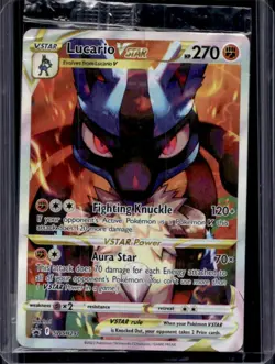 2019-2023 Pokemon SWSH Black Star Promos Lucario VST #SWSH291 - Image 1