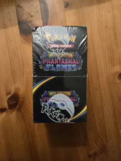 Pokemon TCG Phantasmal Flames Half Booster New Sealed Box ✅ - Image 1