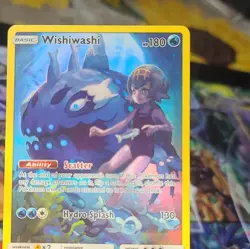 Pokemon Wishiwashi 240/236 Sm-Cosmic Eclipse Secret Rare Holo Full Art 180 HP - Image 3