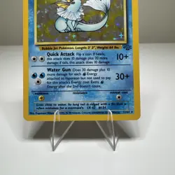 Vaporeon 12/64 Holographic Rare Jungle Pokemon Unlimited MP - Image 5