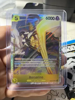 Bandai One Piece CCG Borsalino EB04-058 Holo Blocker Special 6000 Power - Image 1