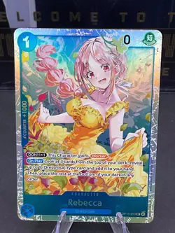 Rebecca OP15-053 SR Foil English Adventure On Kami’s Island One Piece TCG - Image 1