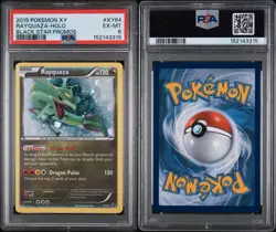 2015 POKEMON XY BLACK STAR PROMOS XY64 RAYQUAZA HOLO - PSA 6 - Image 3