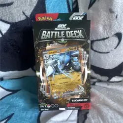 Pokemon ex Battle Deck Lucario ex Sealed Ready-to-Play 60-Card Deck - Image 1