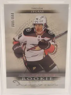 2021 Upper Deck Artifacts Rookies TREVOR ZEGRAS /999 PSA 10 GEM MT Rookie RC - Image 2