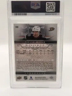2021 Upper Deck Artifacts Rookies TREVOR ZEGRAS /999 PSA 10 GEM MT Rookie RC - Image 4