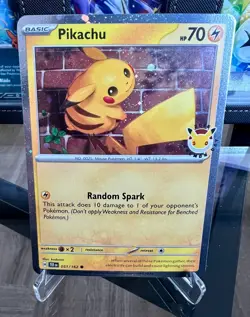 Pikachu 051/162 Pokemon Day 2026 Promo - Near Mint - Image 1