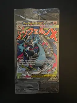 Pokemon MEP 023 024 Sealed Mega Charizard X ex Oricorio ex Mega Evolution Promo - Image 1