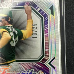 10/25 ROLLIE FINGERS HOF SILVER FAN FAVORITES AUTO 2025 Panini Boys Of Summer 16 - Image 2