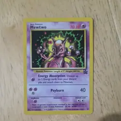Pokemon Mewtwo WOTC Black Star Promo 14 MP - Image 1