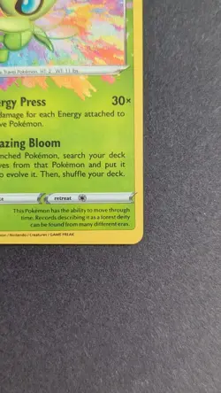 Celebi 009/185 Amazing Rare - SWSH Vivid Voltage - Pokemon TCG Card - Image 3