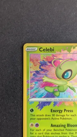 Celebi 009/185 Amazing Rare - SWSH Vivid Voltage - Pokemon TCG Card - Image 5