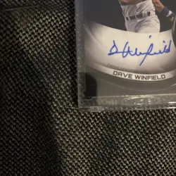 2022 Topps Chrome Black Auto - Dave Winfield - New York Yankees HOFer - Image 3
