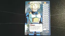 Vegeta, The Last Prince Hi-tech Card - Unlimited - Cell Saga 193 DBZ CCG SCORE - Image 1