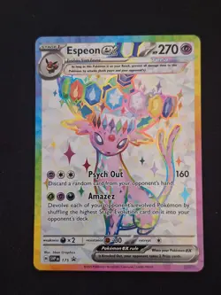 Espeon ex SVP175 Sv: Scarlet & Violet Promo Cards Holo - Image 1