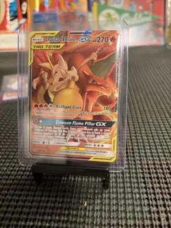 Pokemon TCG Charizard Braixen GX Card 22/236 Sm-Cosmic Eclipse - Image 1