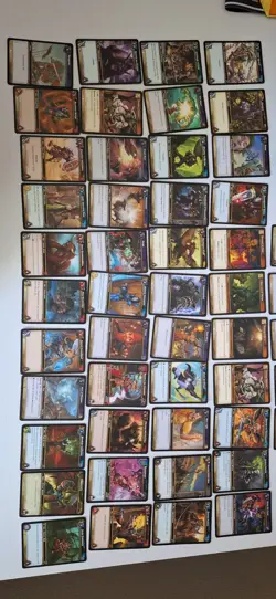 WOW TCG, Bulk Lot - 100+ Cards, LP - NM, World of Warcraft, Vintage - Image 1