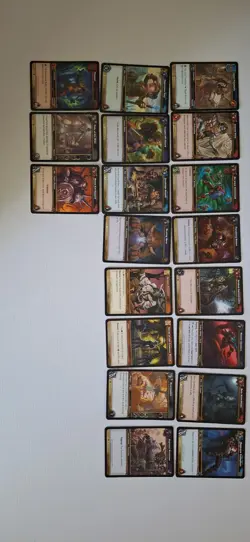 WOW TCG, Bulk Lot - 100+ Cards, LP - NM, World of Warcraft, Vintage - Image 3