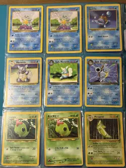 Pokemon 210 Card Lot First Generation Jungle, Fossil, Team Rocket, Base Set - Image 2