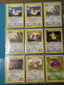 Pokemon 210 Card Lot First Generation Jungle, Fossil, Team Rocket, Base Set - Image 4
