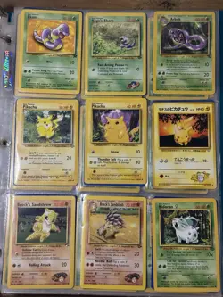 Pokemon 210 Card Lot First Generation Jungle, Fossil, Team Rocket, Base Set - Image 5