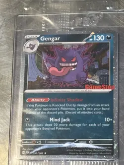 Gengar 050/088 GameStop Promo Pokemon card - Image 1
