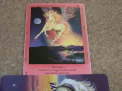 Bella Sara trading card - Aurora 4/55 - Ancient Lights - common card - Image 1
