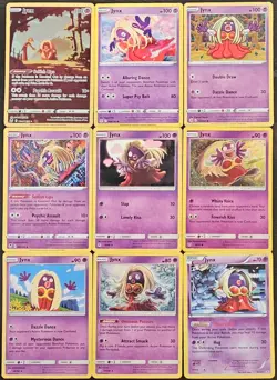 (9x) Jynx + Holo Pokemon Card Collection Set Deck Building Psychic - Image 1
