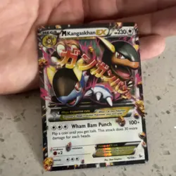 Pokemon M Kangaskhan EX Secret Rare 109/106 Flashfire Holo 230 HP Mega Card - Image 3