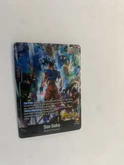Bandai Son Goku SR Battle Card FS09-07 Dragon Ball Legends Super Rare 30000 HP - Image 2