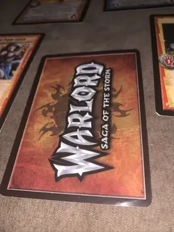 Warlord Saga Of The Storm 5 Card Lot THROW TYREN RUSKIN FAITH GIFT FROM ABOVE - Image 3