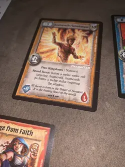 Warlord Saga Of The Storm 5 Card Lot THROW TYREN RUSKIN FAITH GIFT FROM ABOVE - Image 5