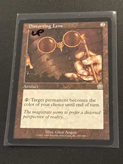 Mercadian Masques Distorting Lens MTG Magic the Gathering LP - Image 1