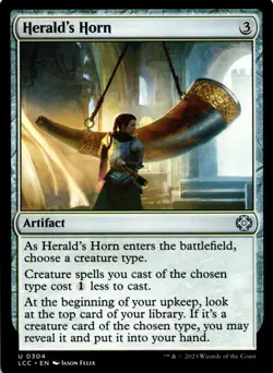 Herald's Horn – Commander: The Lost Caverns of Ixalan 304 • U - Image 1