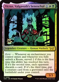 MTG - Victor, Valgavoth's Seneschal - Duskmourn- NM Rare Foil - #0238 - Image 1