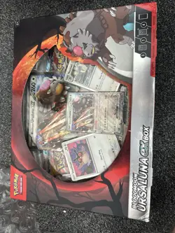 Pokemon TCG: Bloodmoon Ursaluna ex Collection Box : New & Sealed - Image 1