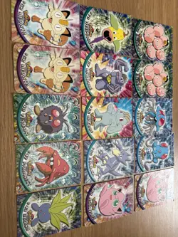 Pokemon Topps 1999 TV Animation Edition Cards 15x Card Bundle - Image 2