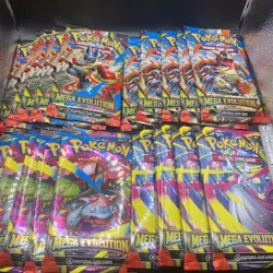 Pokemon TCG: Mega Evolution Booster Pack Lot (20) New / Factory Sealed - Image 1