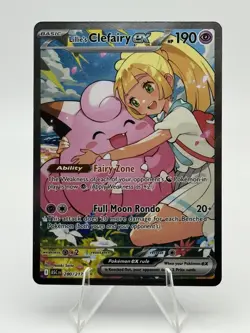 Pokemon Lillie's Clefairy EX SIR 280/217 Ascended Heroes - Image 1