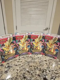 Pokemon TCG Ascended Heroes Booster Bundles. Lot of 4 **In Hand** Ready To Ship - Image 1