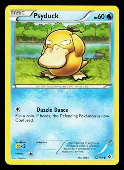 Psyduck 32/149 Common Boundaries Crossed Pokemon Card - Image 1