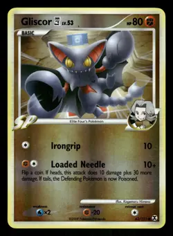 Pokemon Gliscor E4 Common Rising Rivals 62/111 LP Reverse Holo - Image 1