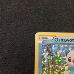 Oshawott 4/12 McDonald’s Collection 2011 Holo Pokemon Card LP - Image 2