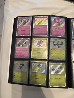 Pokemon TCG Paldean Fates Shiny Holo Lot Luxio Voltorb Tauros 40 cards lot - Image 3