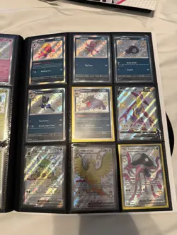 Pokemon TCG Paldean Fates Shiny Holo Lot Luxio Voltorb Tauros 40 cards lot - Image 4