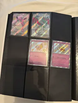 Pokemon TCG Paldean Fates Shiny Holo Lot Luxio Voltorb Tauros 40 cards lot - Image 5