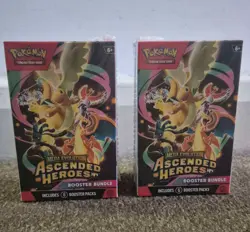 2x Pokemon TCG Ascended Heroes Booster Bundle Factory Sealed In-Hand - Image 1