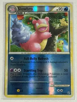 Pokemon Slowbro Uncommon Reverse Holo 38/90 Undaunted 90 HP Stage 1 English - Image 1