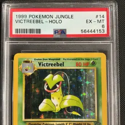 1999 Pokemon Jungle #14 Victreebel-Holo PSA 6 - Image 3